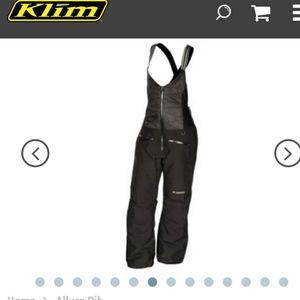 Klim Allure Womens Snowpants Black